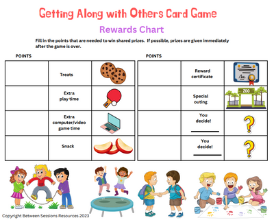 Getting Along with Others Card Game for Children (PDF)