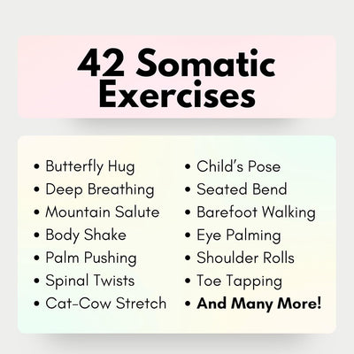 Somatic Therapy Exercise Cards: 42 Simple Practices to Reduce Stress, Release Tension, and Reconnect with Your Body Anytime, Anywhere
