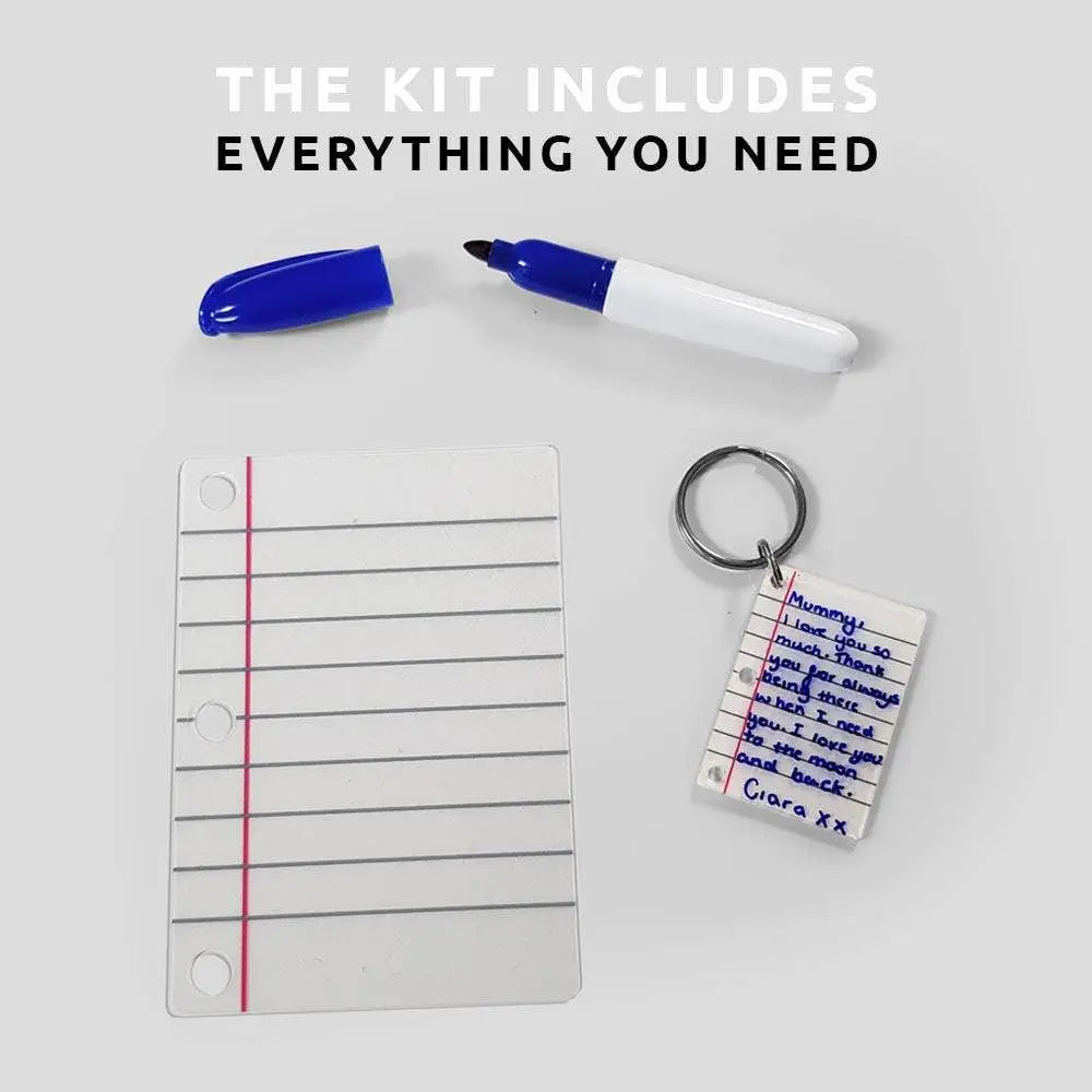 Little Letter Shrink Keyring Kit