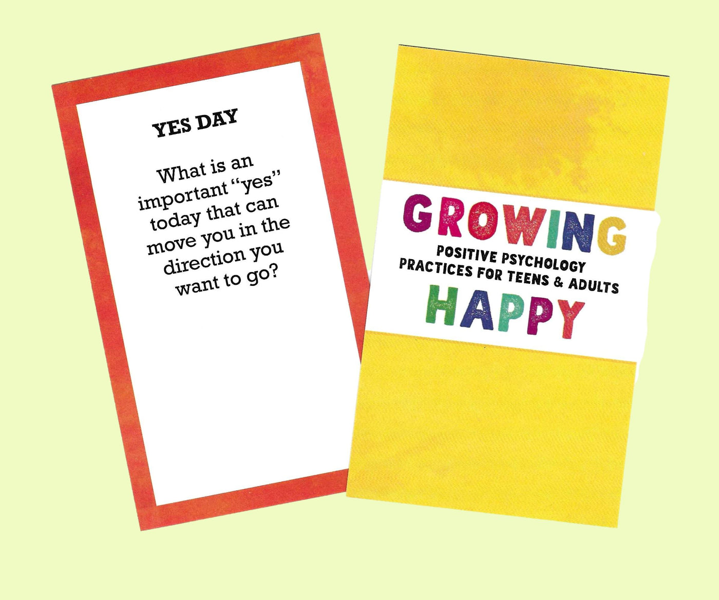 Growing Happy Card Deck: Positive Psychology Practices for Teens and Adults