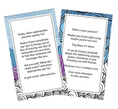 Be You Card Deck for Teens: 60 Mindfulness Practices to Manage Anxiety, Build Confidence and Be the True You