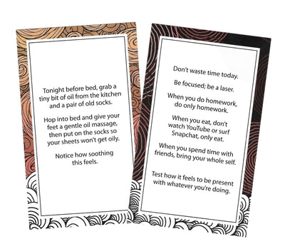 Be You Card Deck for Teens: 60 Mindfulness Practices to Manage Anxiety, Build Confidence and Be the True You