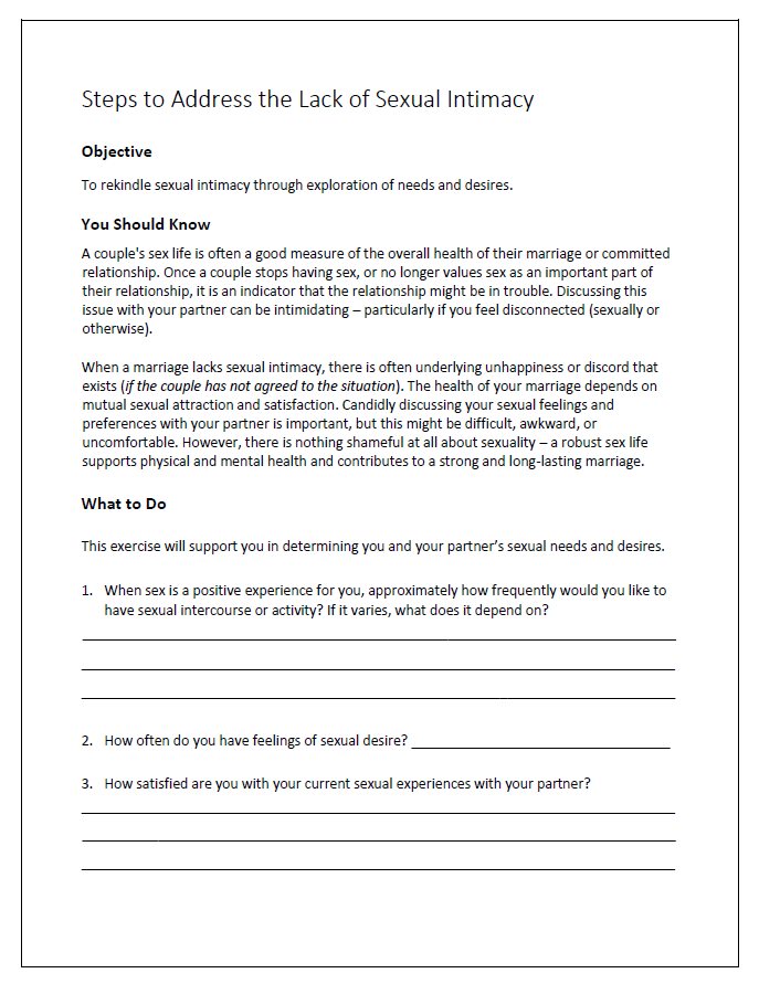 The Couples Communication Workbook: Therapeutic Homework Assignments to Foster Supportive Relationships (PDF)